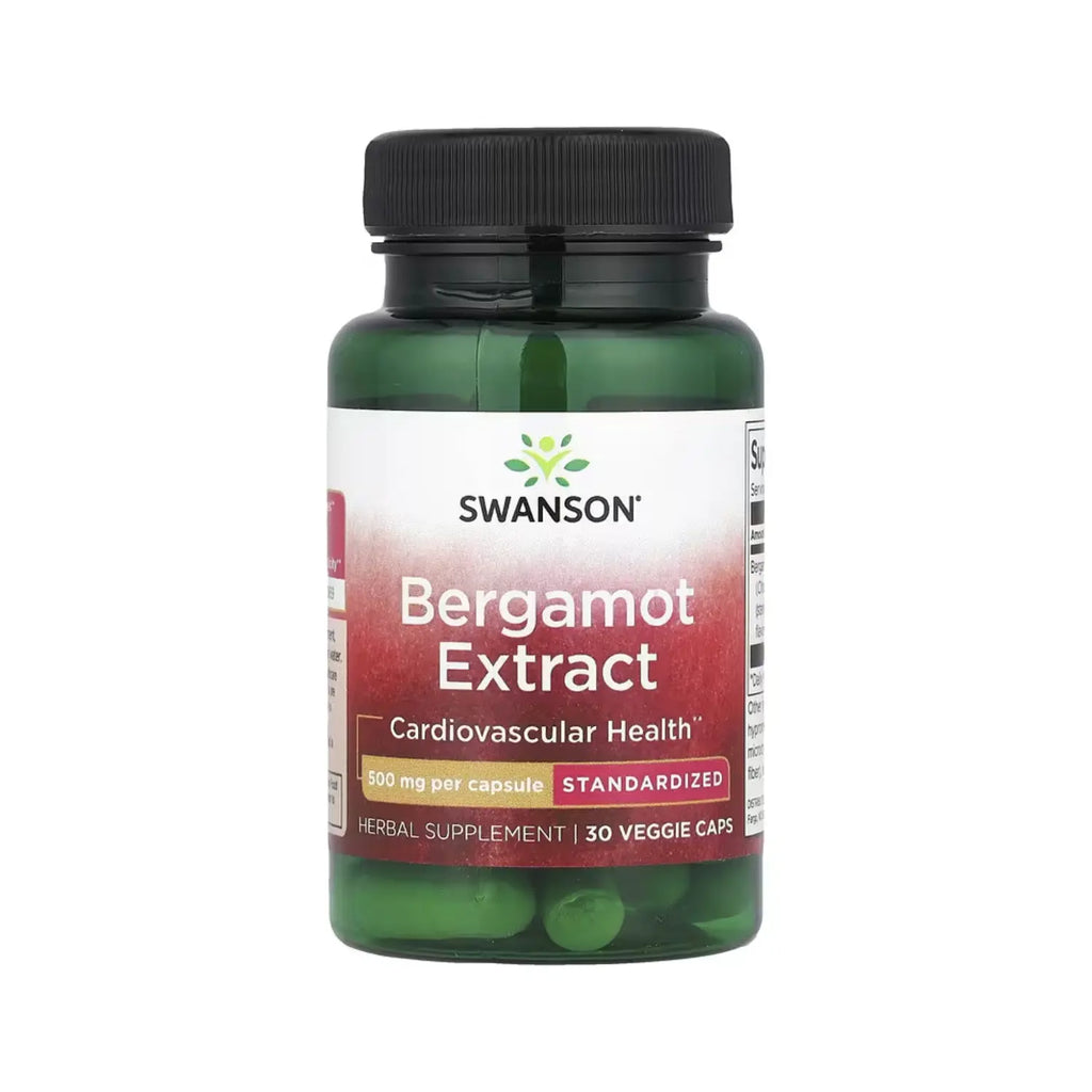 SWANSON EXTRACTO DE BERGAMOTAB 500 MG 30 CÁPSULAS VEGETALES