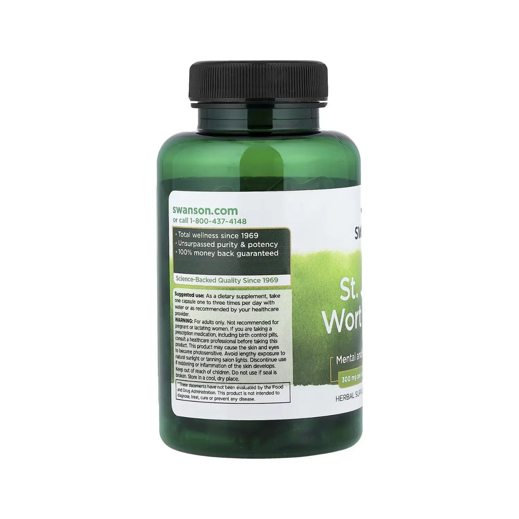 SWANSON EXTRACTO HIERBA DE SAN JUAN 300 MG, 120CAPS SFN