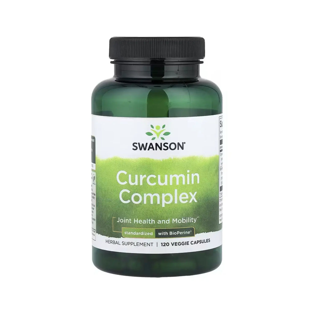 Swanson Curcumin Complex - Standardized with Bioperine 120 Veg Caps SFN