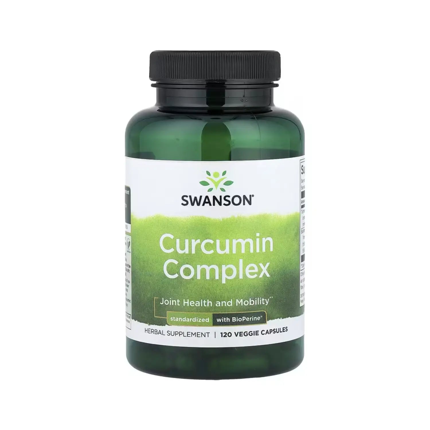 Swanson Curcumin Complex - Standardized with Bioperine 120 Veg Caps SFN