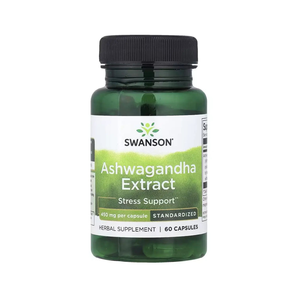 Swanson Extracto Ashwa 450 Mg 60 Caps Sfn