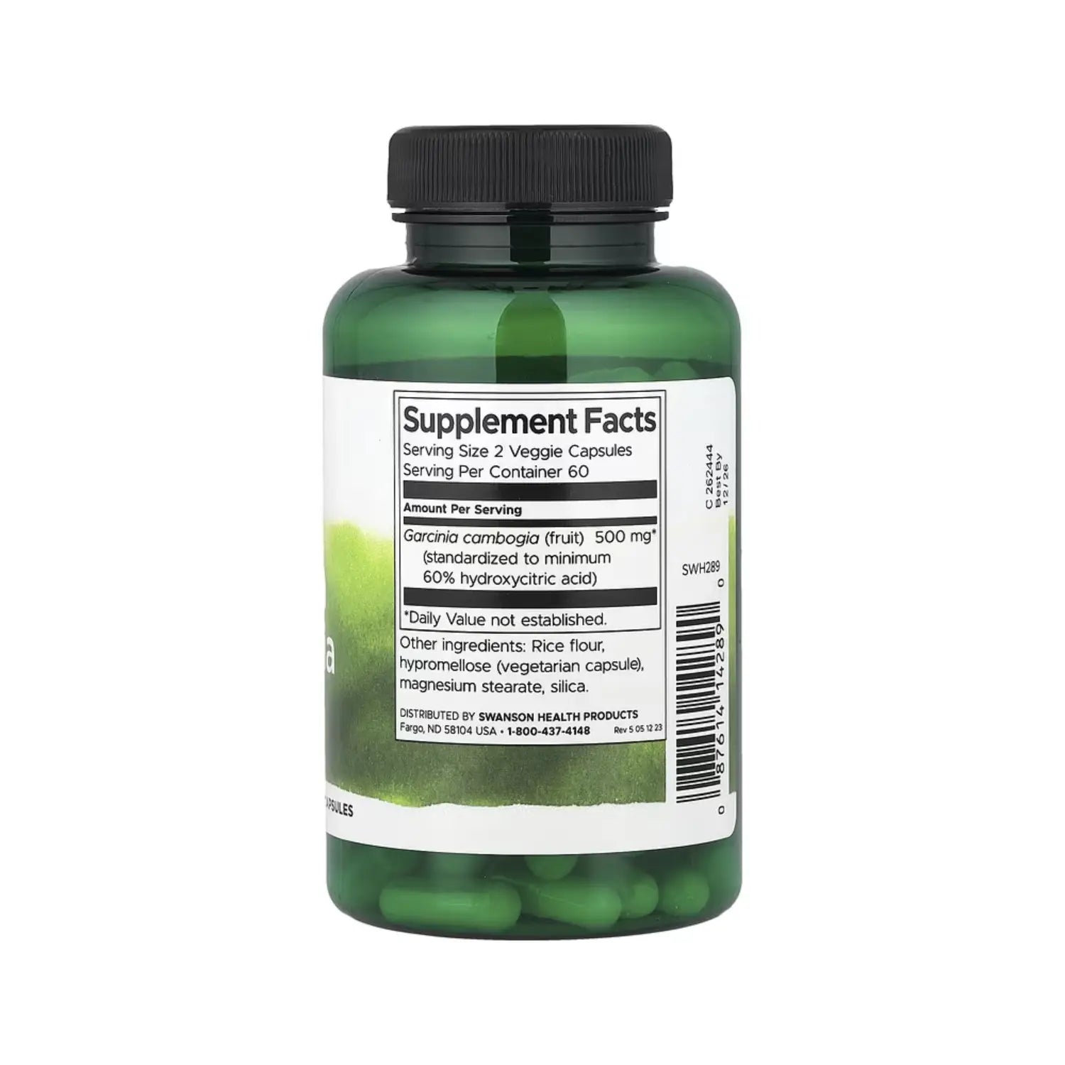SWANSON GARCINIA CAMBOGIA 250 MG 120 VEGE CAPS SFN