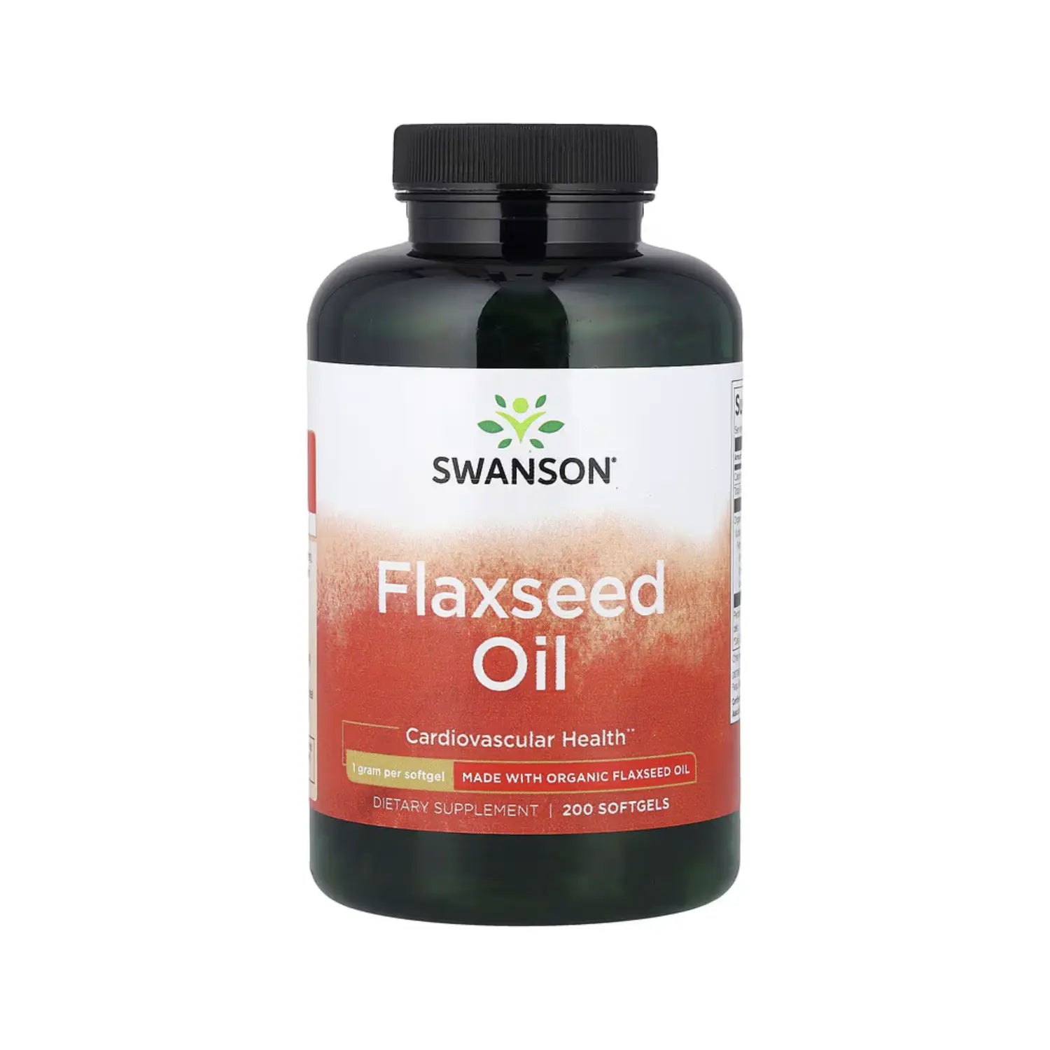 SWANSON ACEITE DE SEMILLA DE LINO, 1G 200SOFTGELS SFN