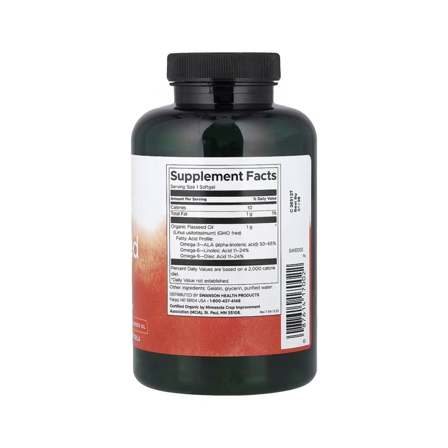 SWANSON ACEITE DE ONAGRA 500 MG 250 SGELS SFN