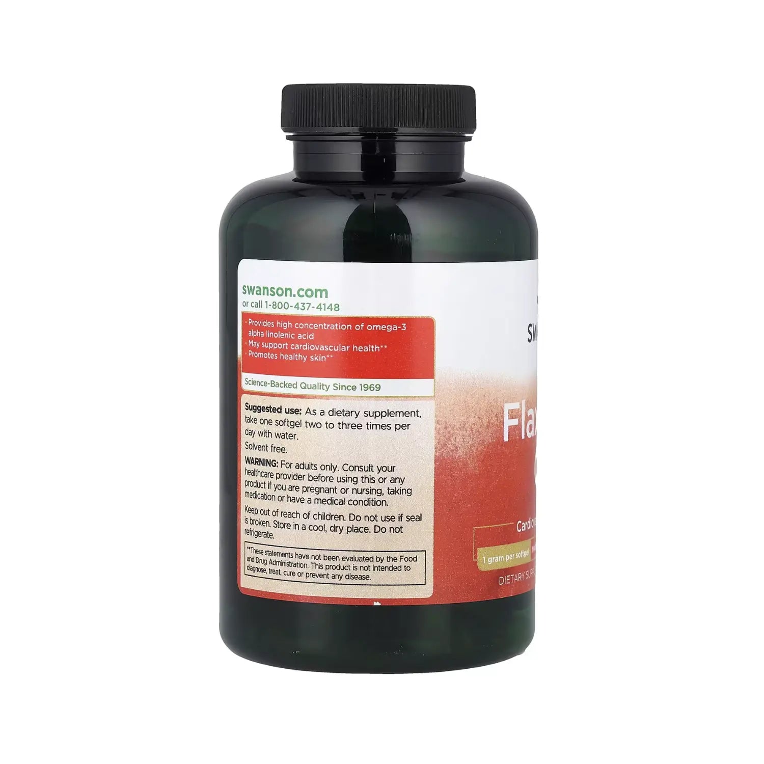 SWANSON ACEITE DE ONAGRA 500 MG 250 SGELS SFN