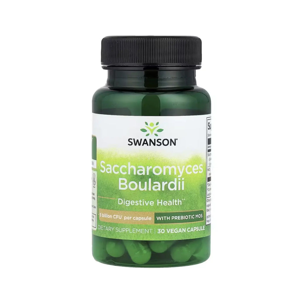 Swanson  Saccharomyces Boulardii 5 Billion Cfu 30 caps sfn