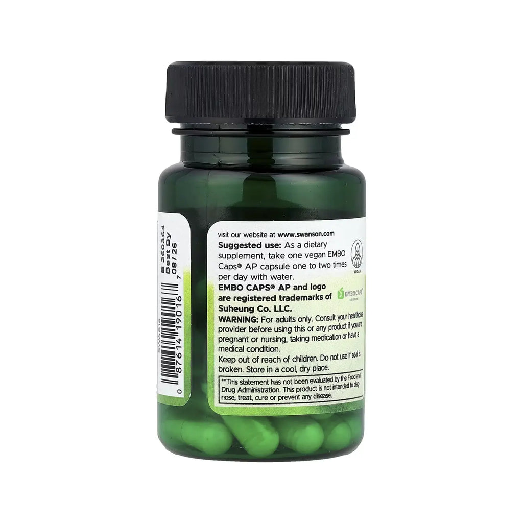 Swanson L Plantarum Probiotic 10 Billion 30 Capsulas Sfn