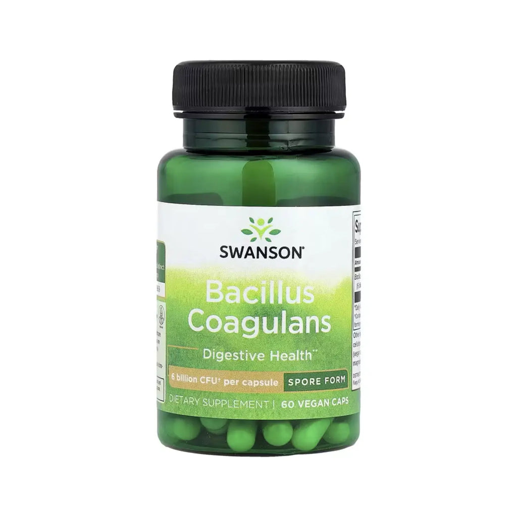SWANSON Bacillus Coagulans Spore Form 6 Billion 60Veg Caps
