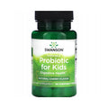 Swanson, Probiótico Para Niños, Sabor Natural A Cereza, 3 Billones De UFC, 60 Tabletas Masticables