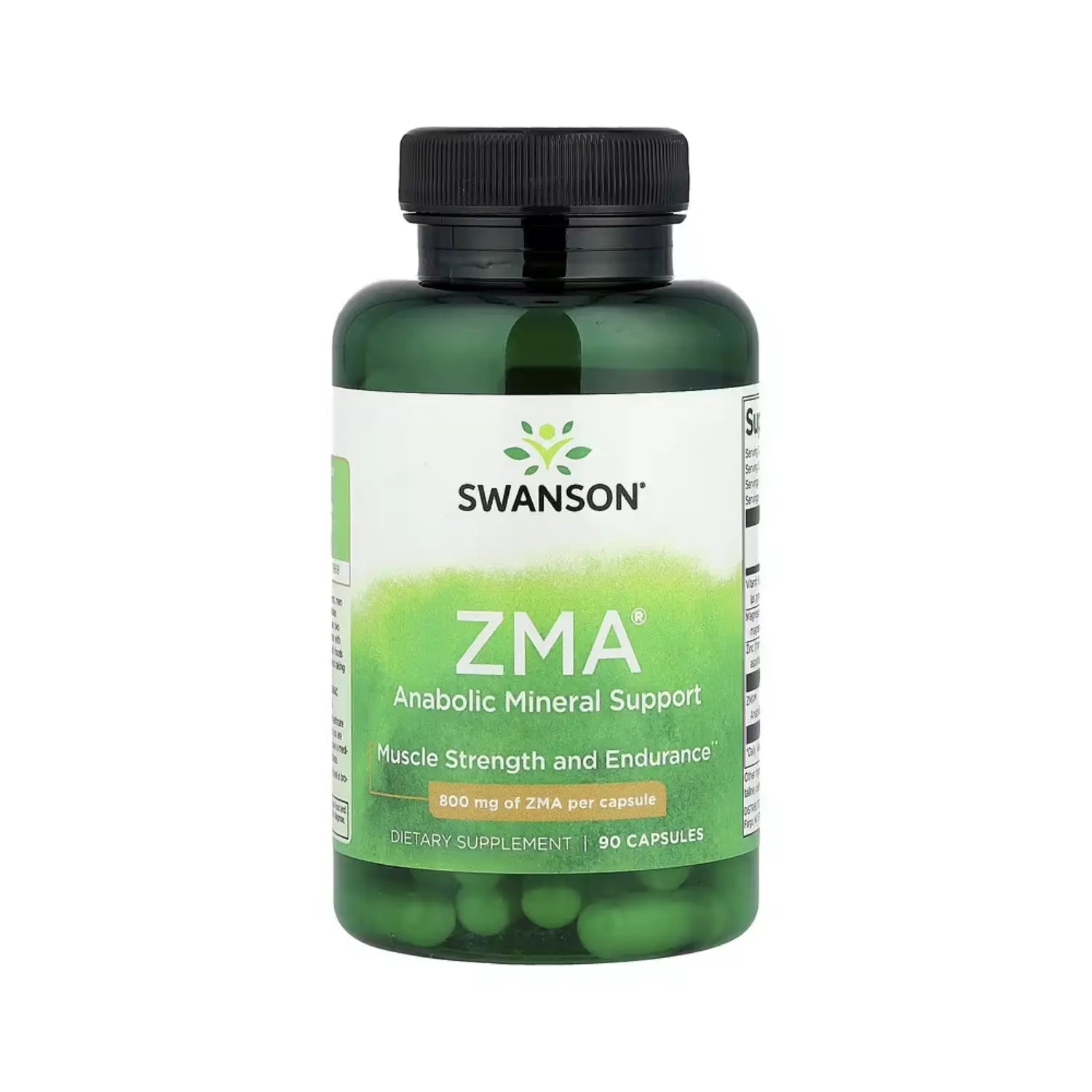 SWANSON SOPORTE MINERAL ANABÓLICO ZMA 800MG 90CAPS SFN