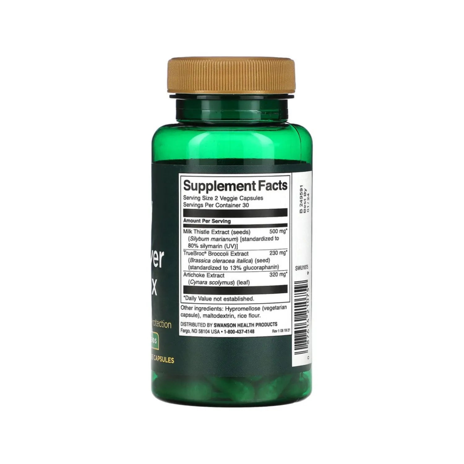 SWANSON ULTRA PURE LIVER & DETOX 60CAPS SFN