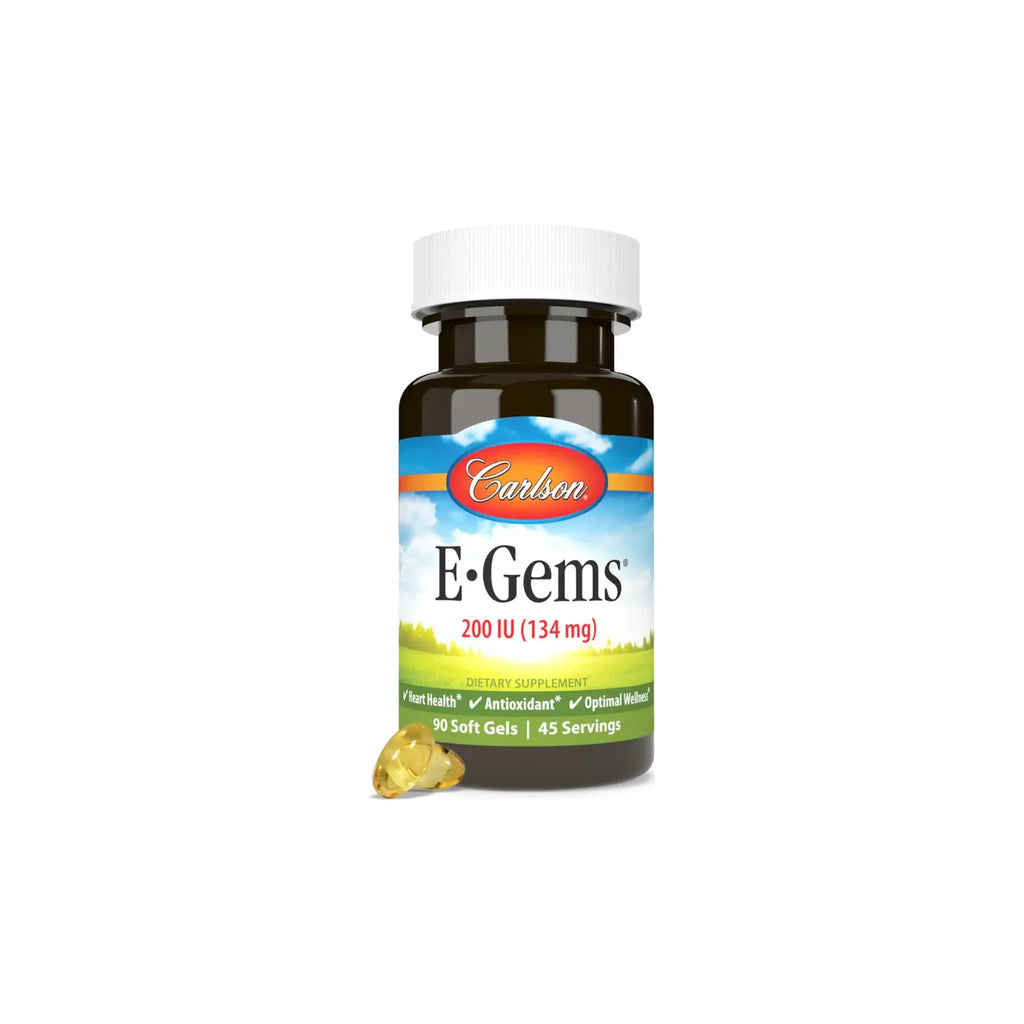 CARLSON LABS E-GEMS 200IU, 90 SOFTGELS SFN