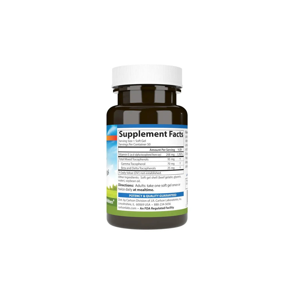 CARLSON LABS E-GEMS PLUS 400IU, 50 SOFTGELS SFN