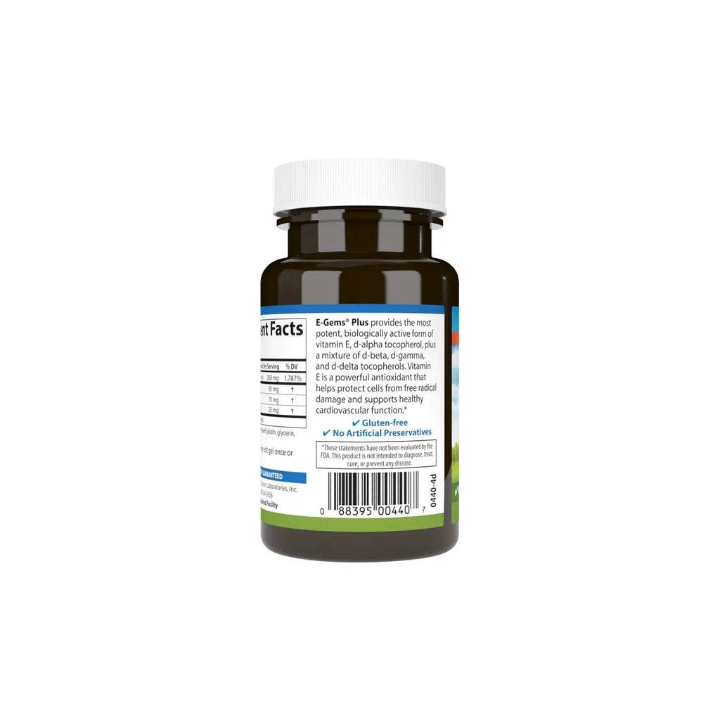 CARLSON LABS E-GEMS PLUS 400IU, 50 SOFTGELS SFN