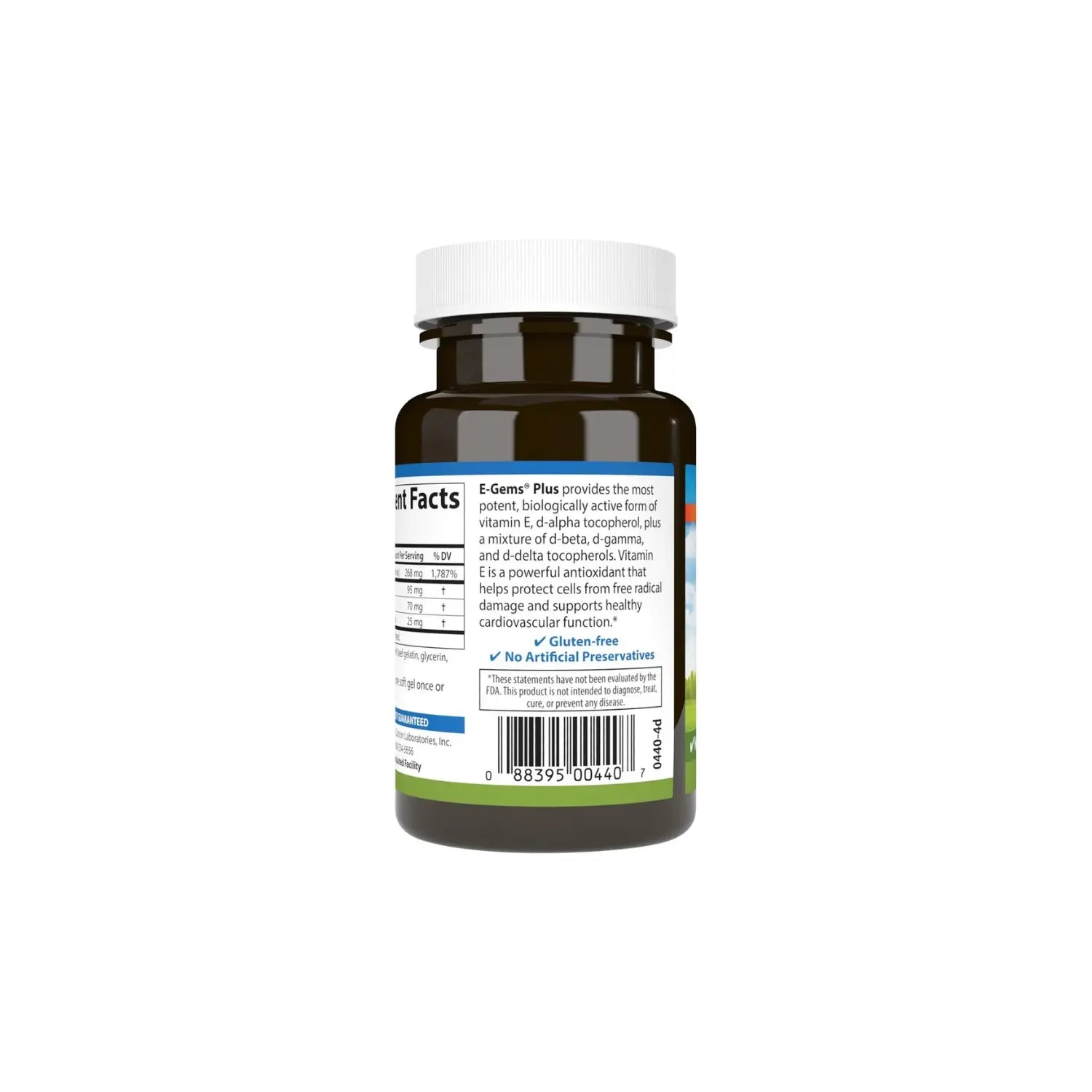 CARLSON LABS E-GEMS PLUS 400IU, 50 SOFTGELS SFN
