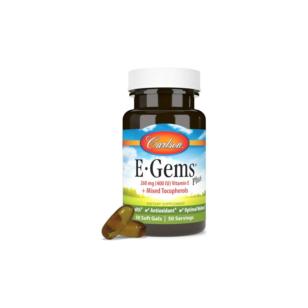 CARLSON LABS E-GEMS PLUS 400IU, 50 SOFTGELS SFN
