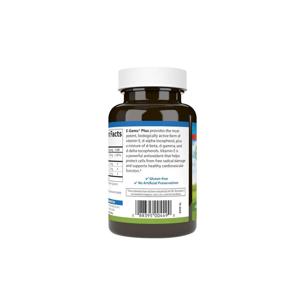 CARLSON LABS E-GEMS PLUS 400IU, 140 SOFTGELS SFN