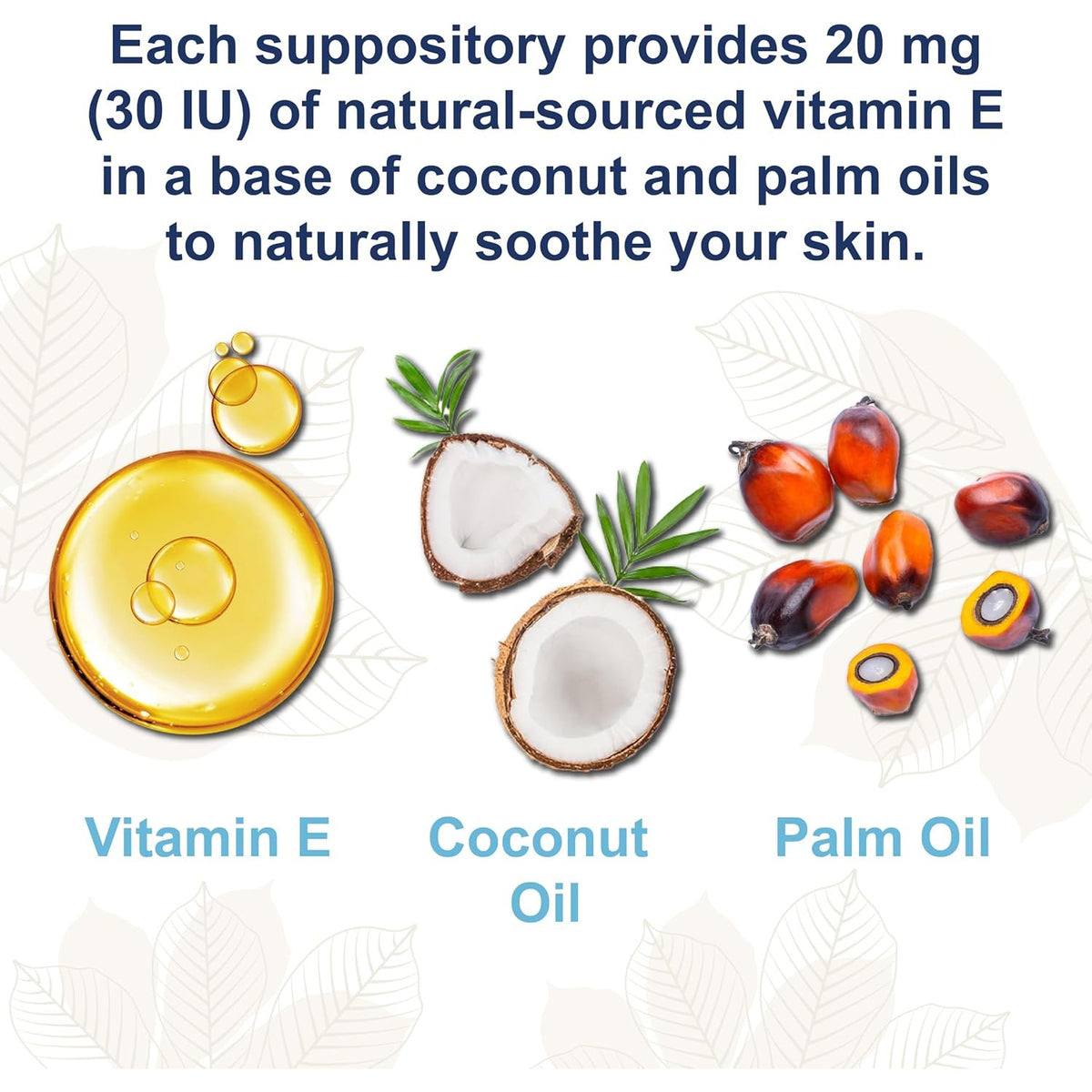 Carlson Labs Key-E Vitamina E 30 UI 12 Supositorios
