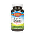 Carlson Labs Gamma E Gems Gamma Tocoferol 465 mg 60 Cápsulas Blandas