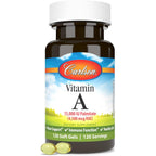 Carlson Labs Vitamina A 15,000 UI (4500 mcg RAE) 120 Cápsulas Blandas