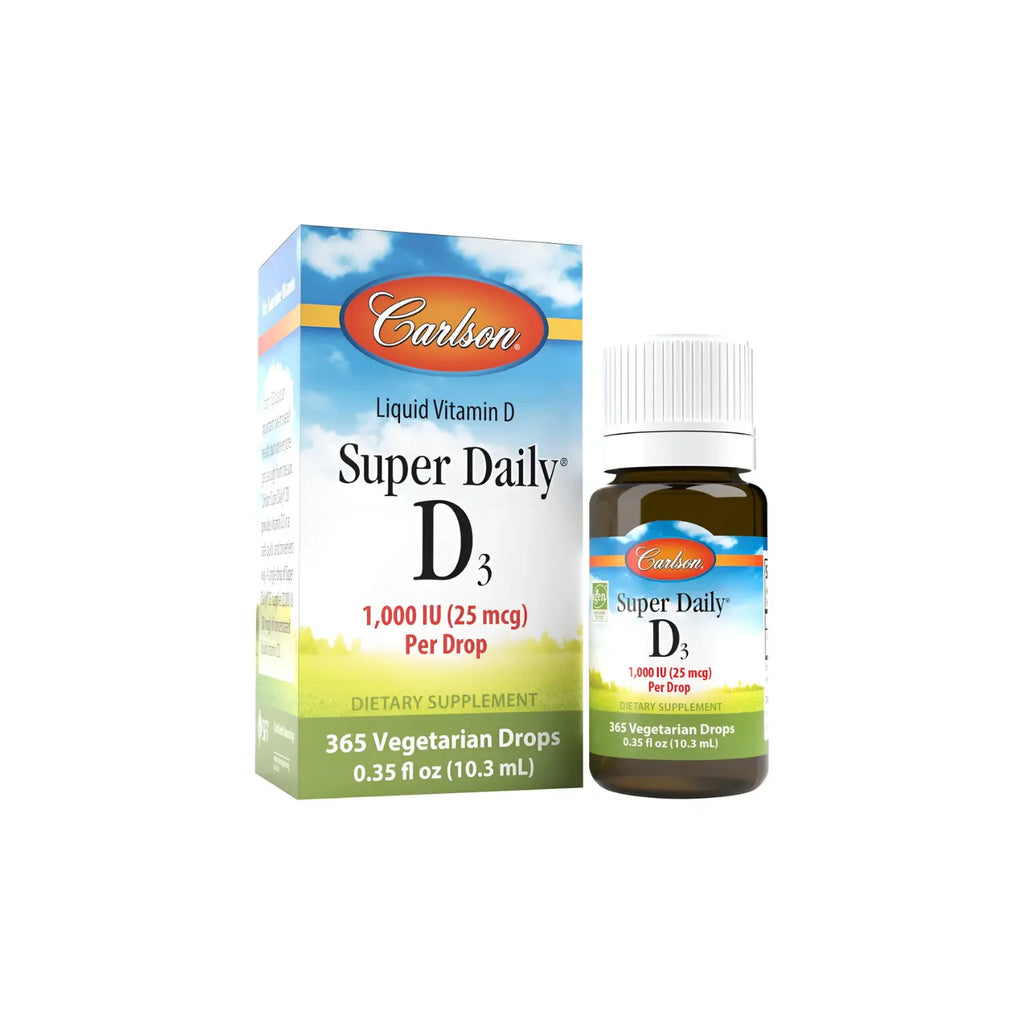 CARLSON LABS SUPER DAILY VITAMINA D3 1000 UI 10.3 ML SFN