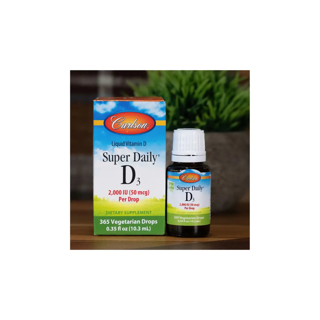 CARLSON LABS SUPER DAIRY VITAMINA D3 2000 UI, 10,3 ML SFN