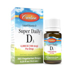 Carlson Labs Super Daily D3 4000 UI 365 Gotas 10.3 ml