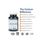 CARLSON LABS ACEITE HÍGADO BACALAO 1000 MG, 100 SOFTCAPS SFN