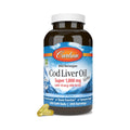 Carlson Labs Aceite de Hígado de Bacalao Super 1000 mg 250 Cápsulas Blandas