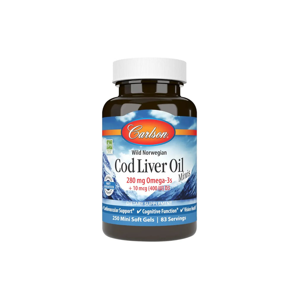 CARLSON LABS ACEITE HÍGADO BACALAO 250 MINISOFTGELS SFN