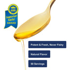 Carlson Labs Aceite de Hígado de Bacalao 1100 mg Omega-3 con Vitaminas A y D3 250 ml Sabor Natural