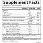 Carlson Labs Aceite de Hígado de Bacalao 1100 mg Omega-3 con Vitaminas A y D3 250 ml Sabor Natural