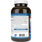 Carlson Labs Aceite de Salmón Noruego 500 mg Omega-3 180 Cápsulas Blandas