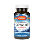 Carlson Labs Aceite de Salmón Noruego 500 mg Omega-3 50 Cápsulas Blandas