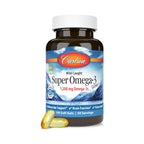 Carlson Labs, Super Omega-3 Gems 600 Mg, 100 + 30 Caps Sfn