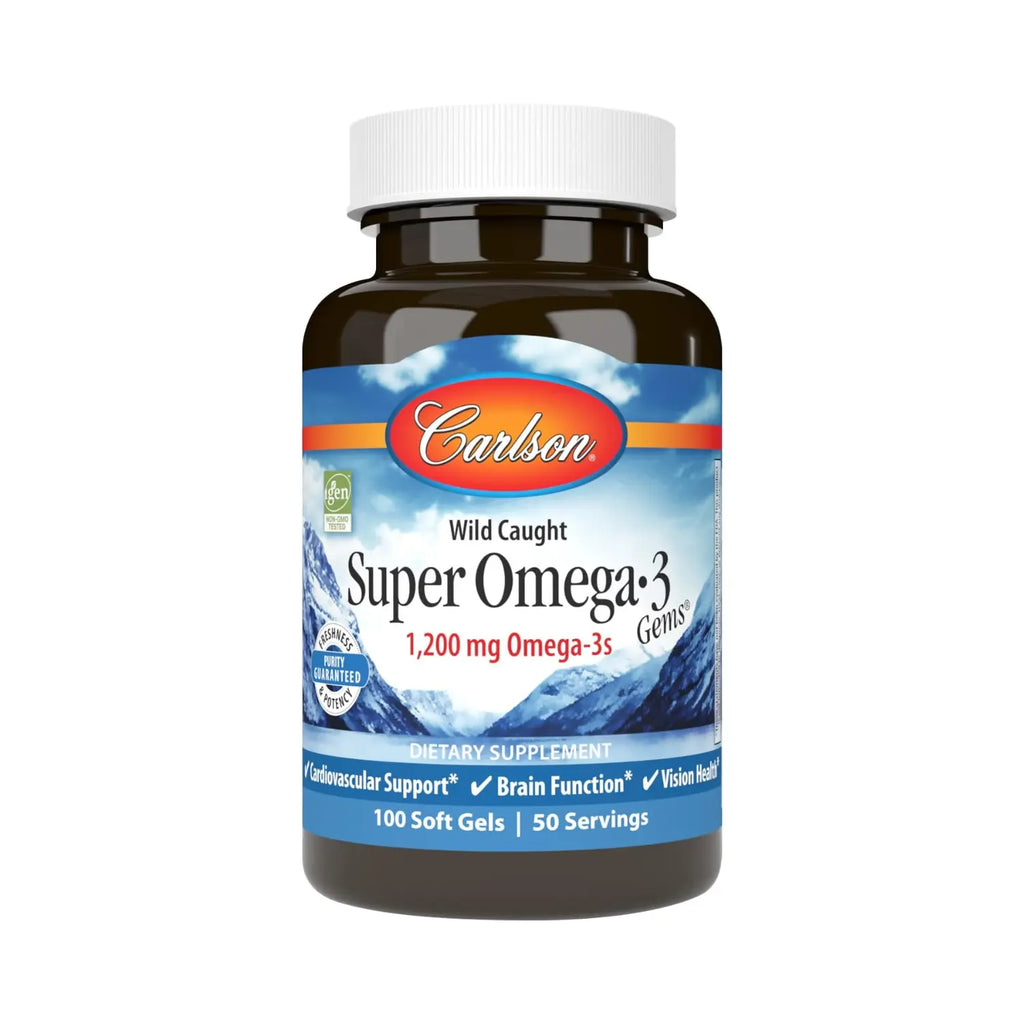 Carlson Labs, Super Omega-3 Gems 600 Mg, 100 + 30 Caps Sfn