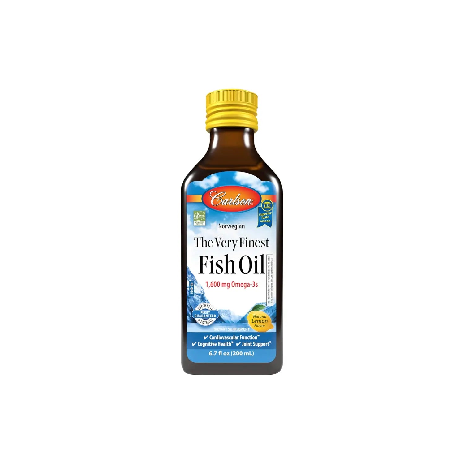 CARLSON LABS ACEITE DE PESCADO 1600 MG, 200 ML SFN