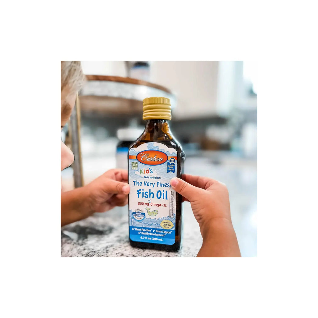 CARLSON LABS KID'S ACEITE DE PESCADO 800 MG, 200 ML SFN