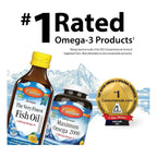 Carlson Labs Aceite De Pescado Omega 3, 1600 Mg 500 Ml Sfn