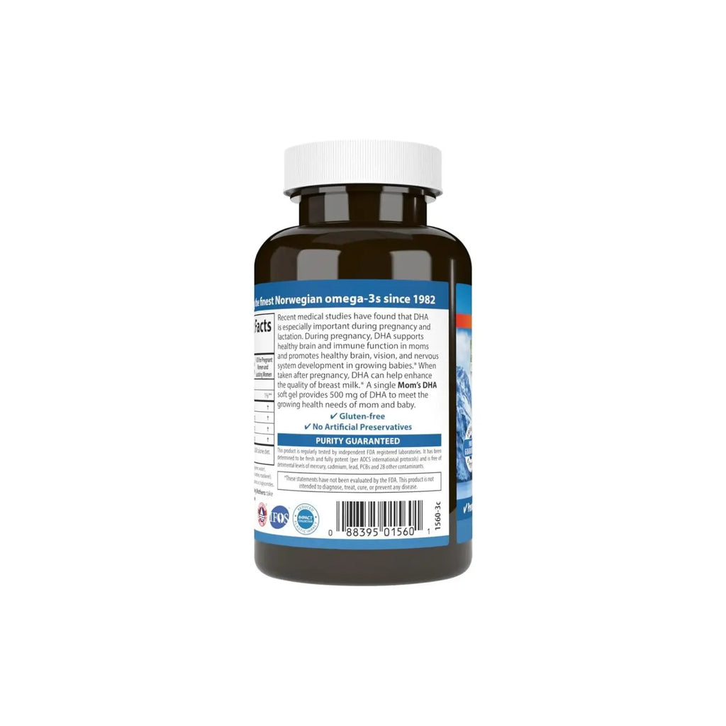 CARLSON LABS DHA PARA MADRES 500 MG 60 SOFTCAPS SFN