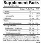 Carlson Labs The Very Finest Fish Oil Aceite de Pescado 700 mg 120+30 Cápsulas Blandas Limón