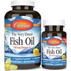 Carlson Labs The Very Finest Fish Oil Aceite de Pescado 700 mg 120+30 Cápsulas Blandas Limón