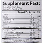 Carlson Labs The Very Finest Fish Oil Aceite de Pescado 700 mg 120+30 Cápsulas Blandas Naranja