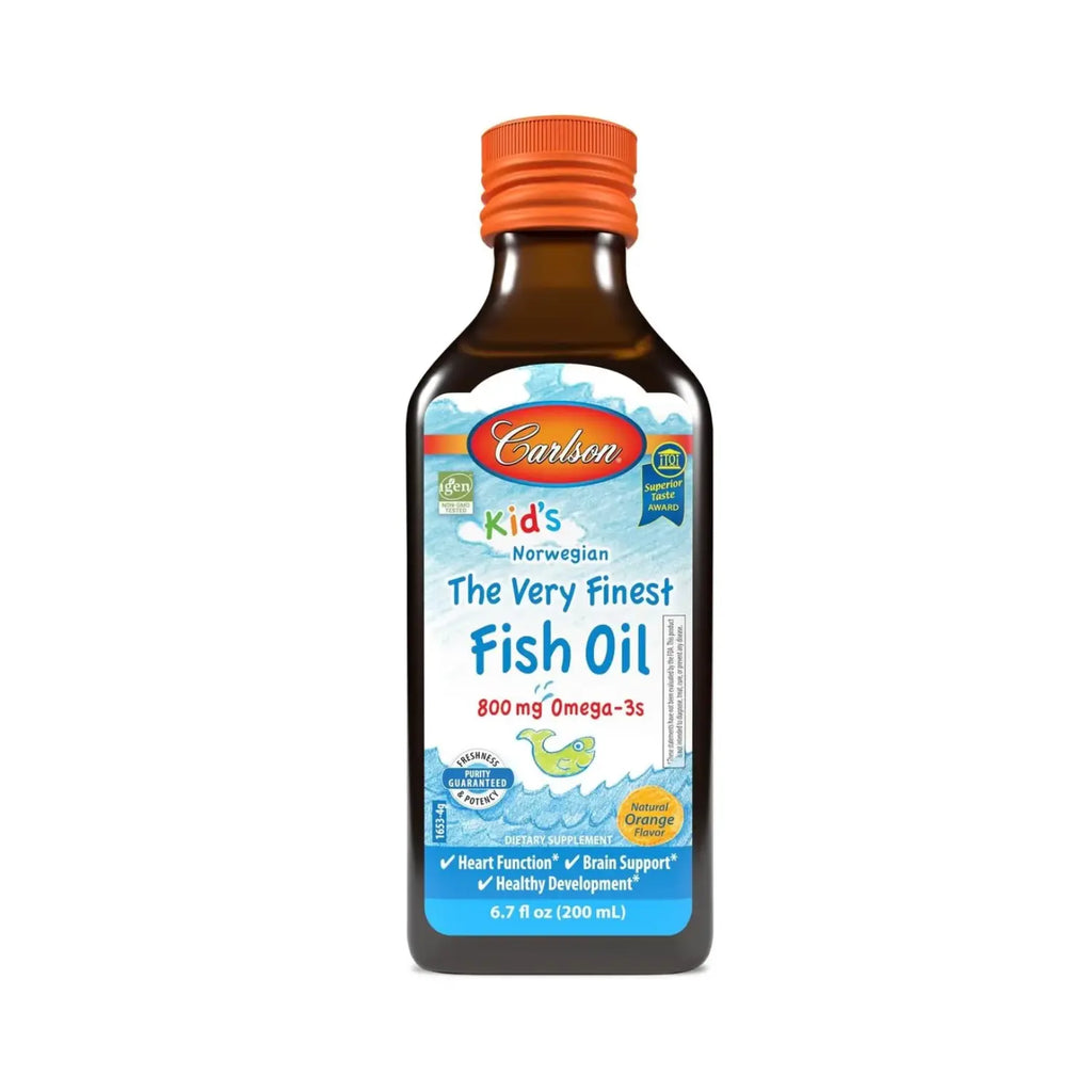 CARLSON LABS KID'S ACEITE DE PESCADO 800 MG, 200 ML SFN