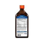 Carlson Norwegian The Very Finest Aceite de pescado, naranja, 1600mg, Omega-3s, 500 ml