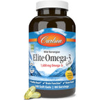 Carlson Labs Elite Omega-3 Gems 1600 mg 180 Cápsulas Blandas Limón