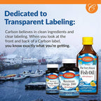 Carlson Labs Elite Omega-3 Gems 1600 mg 180 Cápsulas Blandas Limón