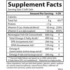 Carlson Labs Omega Complete Gems Omega 3-6-9 180 Cápsulas Blandas