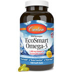 Carlson Labs EcoSmart Omega-3 Aceite de Calamar 1000 mg 180 Cápsulas Blandas