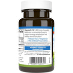 Carlson Labs Vitamina B12 1000 mcg 90 Tabletas Masticables Limón